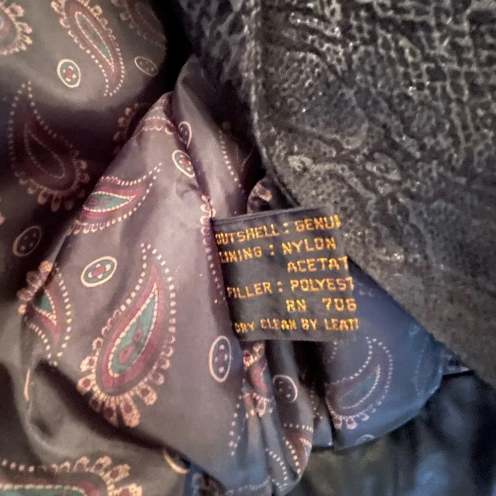 VINTAGE 80’s LA VITA BOMBER JACKET - Picture 11 of 14